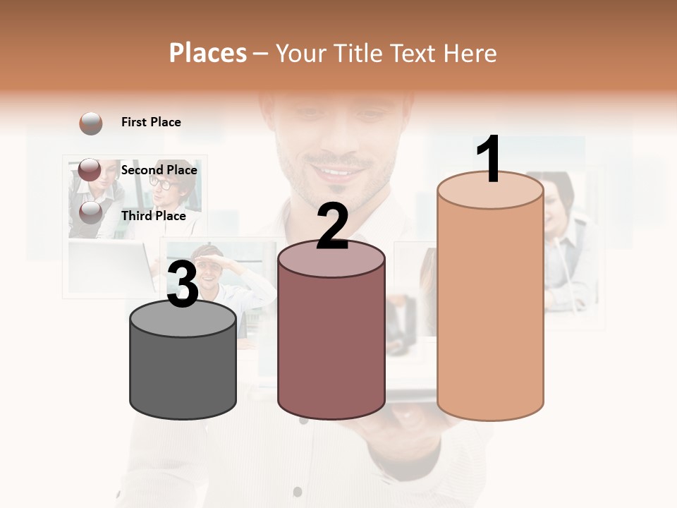 Meeting Network Clients PowerPoint Template