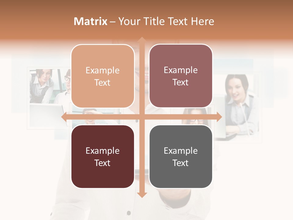 Meeting Network Clients PowerPoint Template