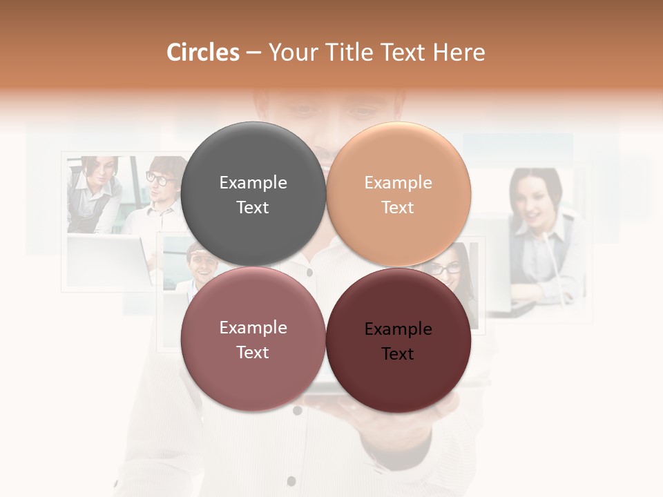 Meeting Network Clients PowerPoint Template