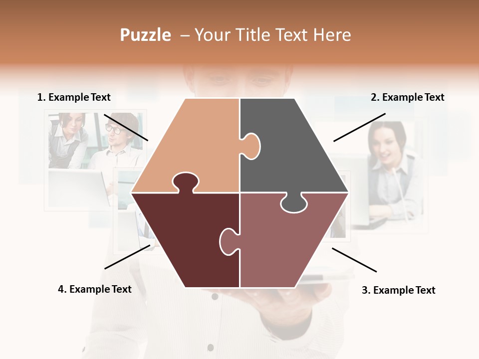 Meeting Network Clients PowerPoint Template