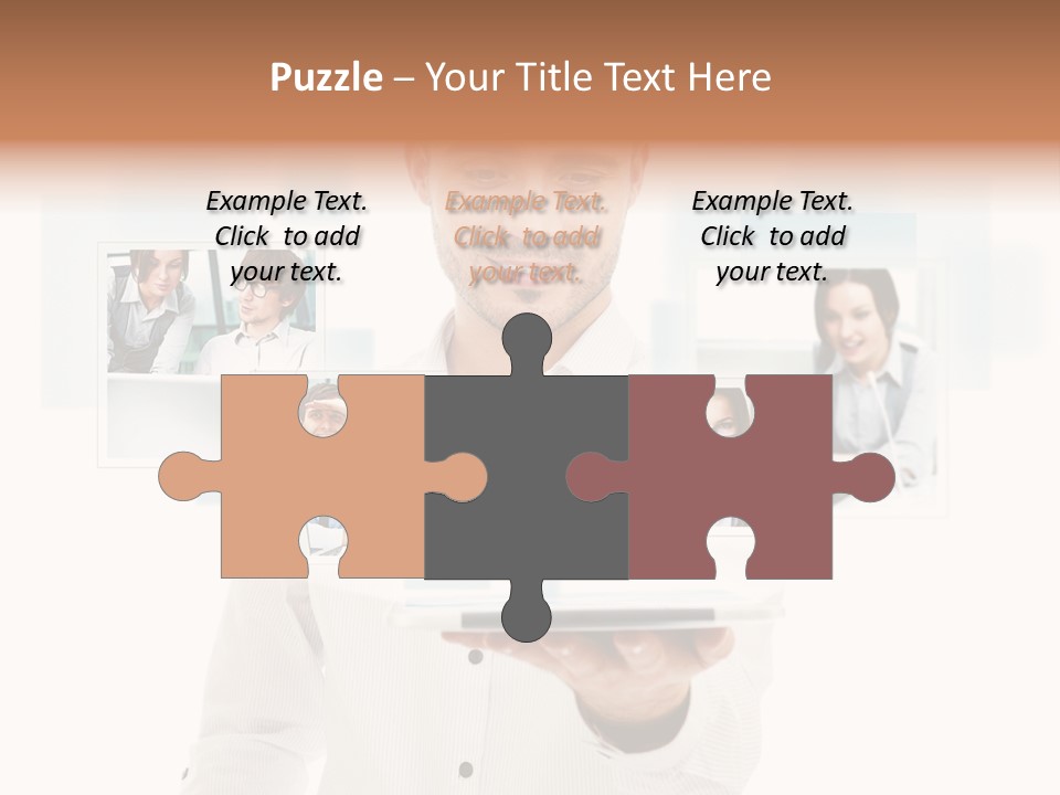Meeting Network Clients PowerPoint Template