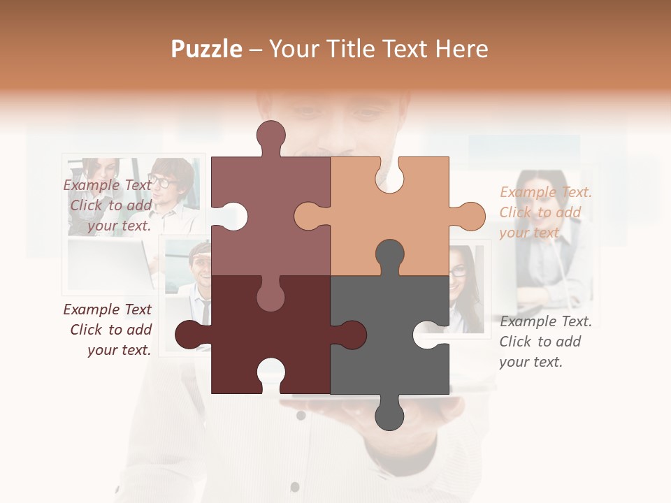 Meeting Network Clients PowerPoint Template