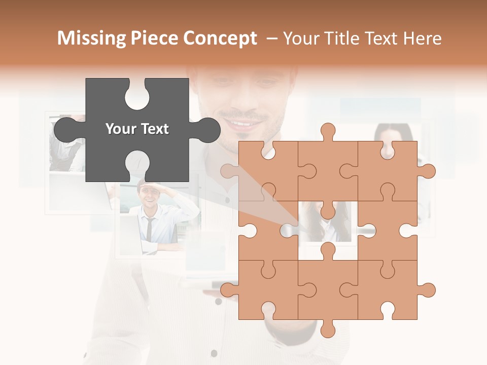 Meeting Network Clients PowerPoint Template