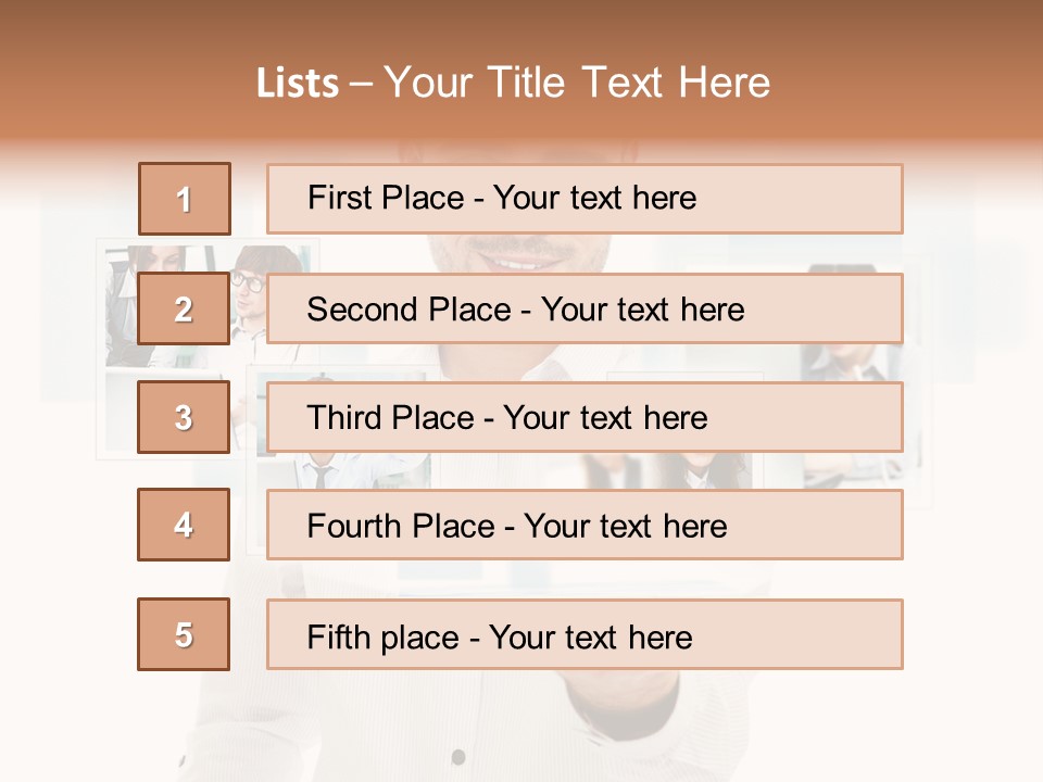 Meeting Network Clients PowerPoint Template