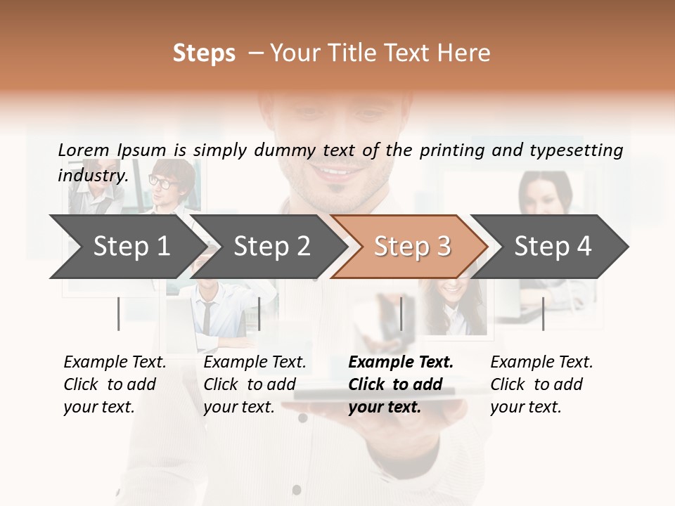 Meeting Network Clients PowerPoint Template