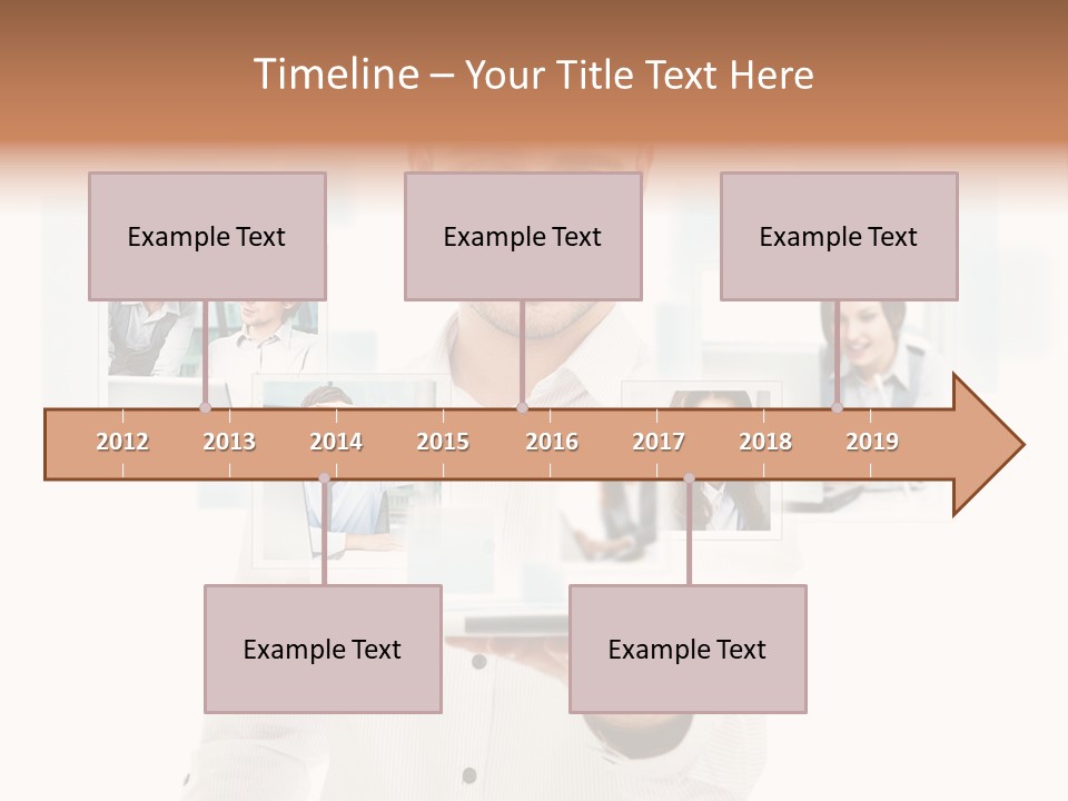 Meeting Network Clients PowerPoint Template