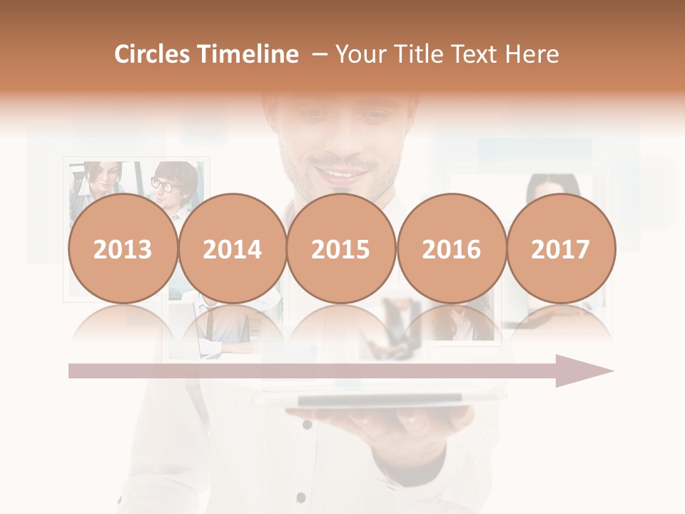 Meeting Network Clients PowerPoint Template