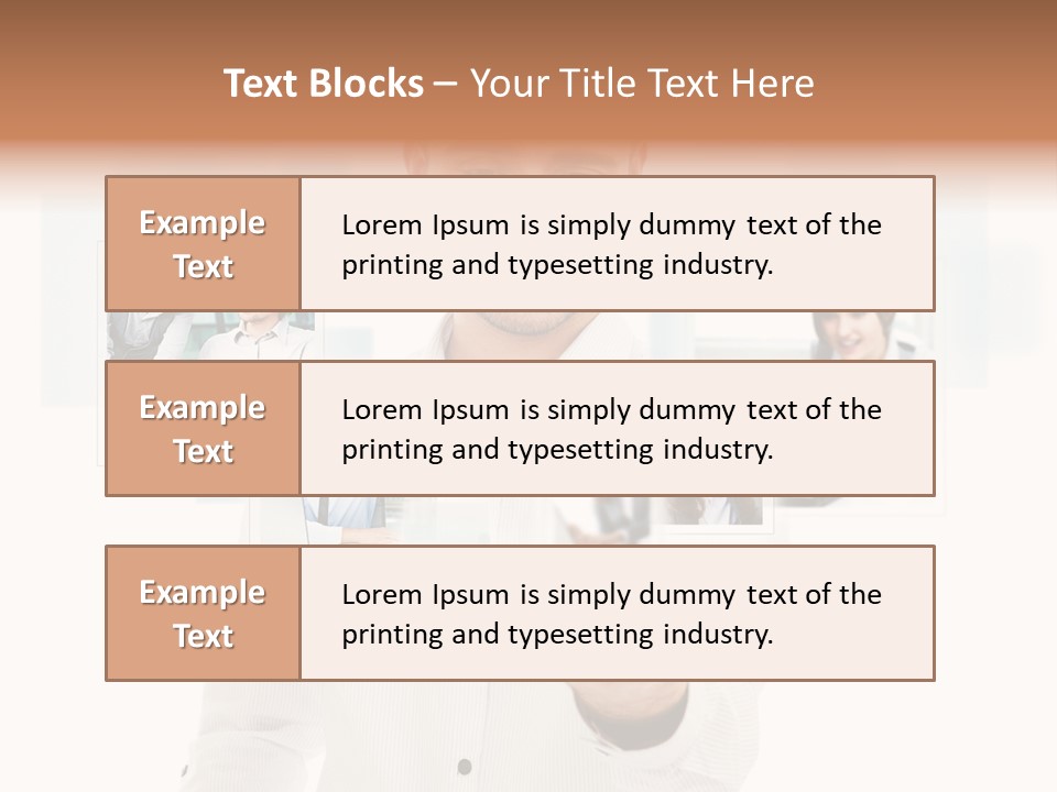 Meeting Network Clients PowerPoint Template