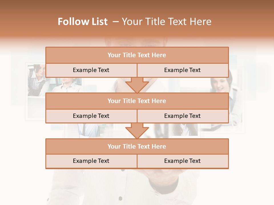 Meeting Network Clients PowerPoint Template