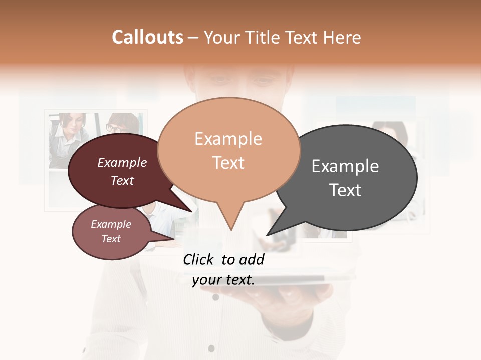 Meeting Network Clients PowerPoint Template