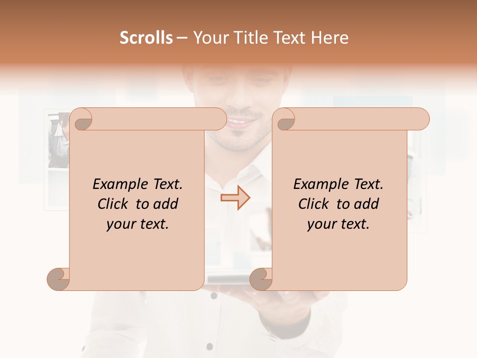 Meeting Network Clients PowerPoint Template
