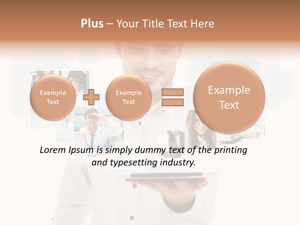 Meeting Network Clients PowerPoint Template