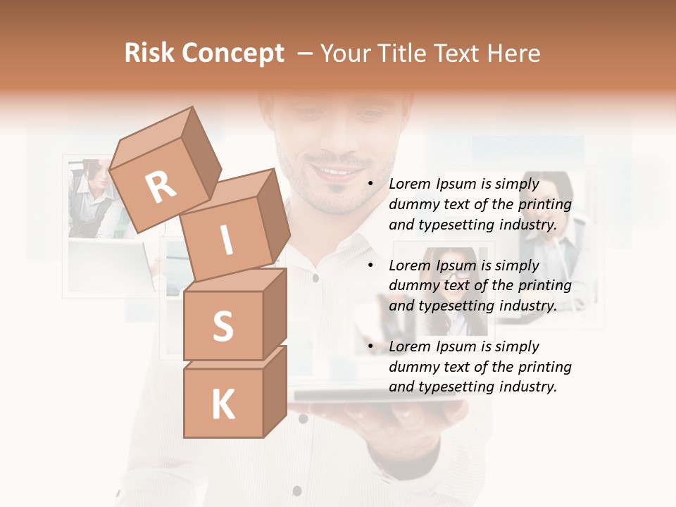 Meeting Network Clients PowerPoint Template