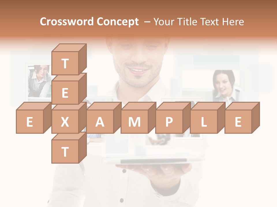 Meeting Network Clients PowerPoint Template