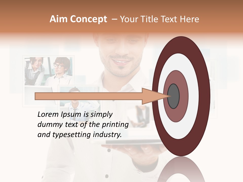 Meeting Network Clients PowerPoint Template