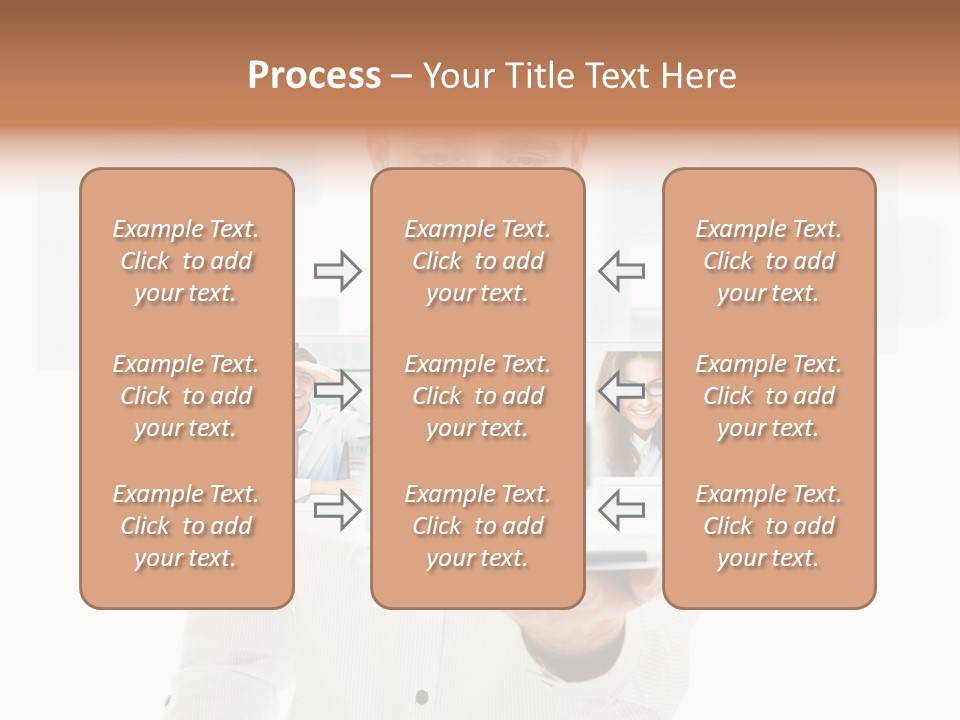 Meeting Network Clients PowerPoint Template