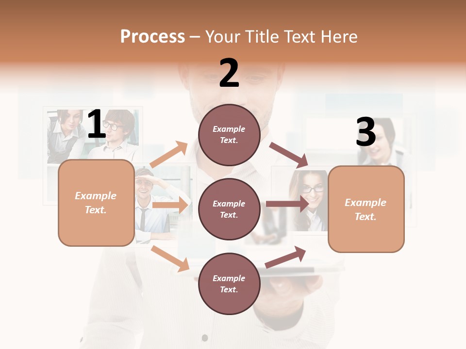 Meeting Network Clients PowerPoint Template
