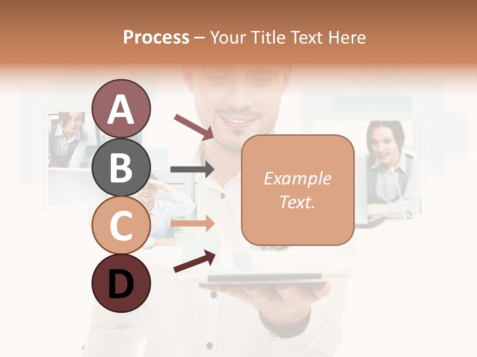 Meeting Network Clients PowerPoint Template