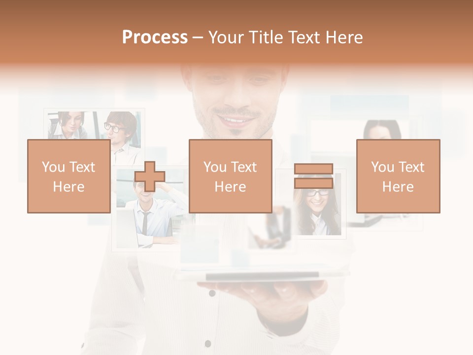Meeting Network Clients PowerPoint Template