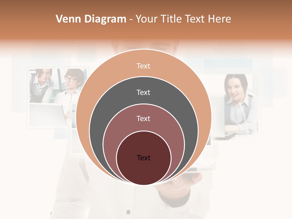 Meeting Network Clients PowerPoint Template