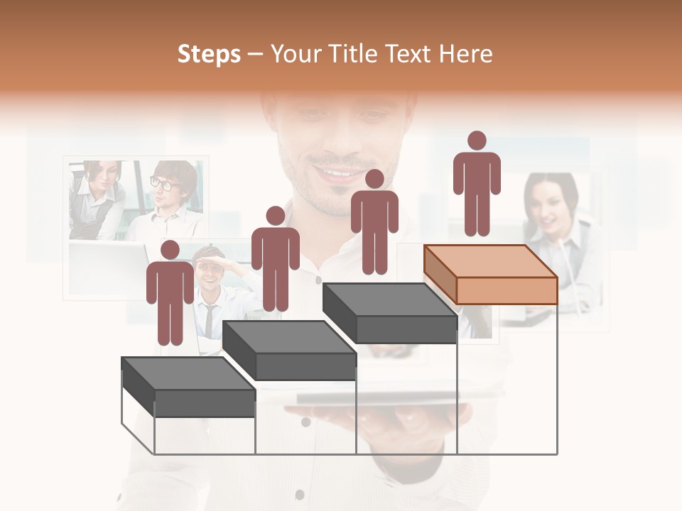 Meeting Network Clients PowerPoint Template