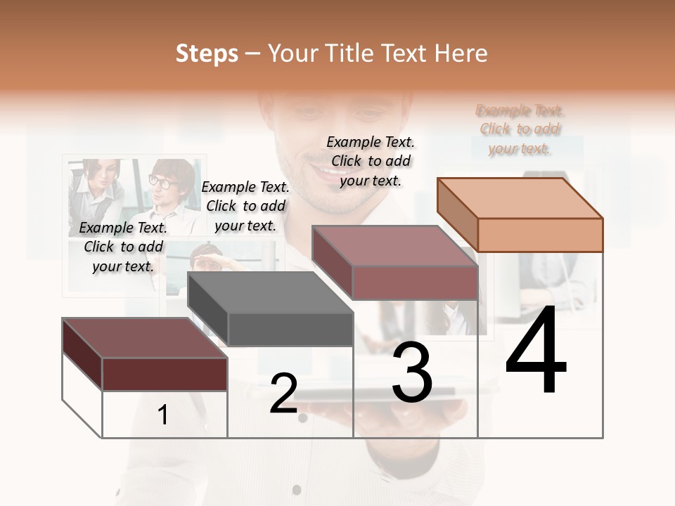 Meeting Network Clients PowerPoint Template