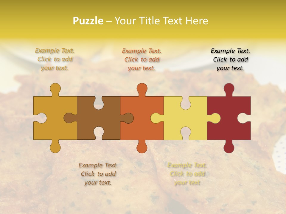 Spanish Cook Chopped PowerPoint Template