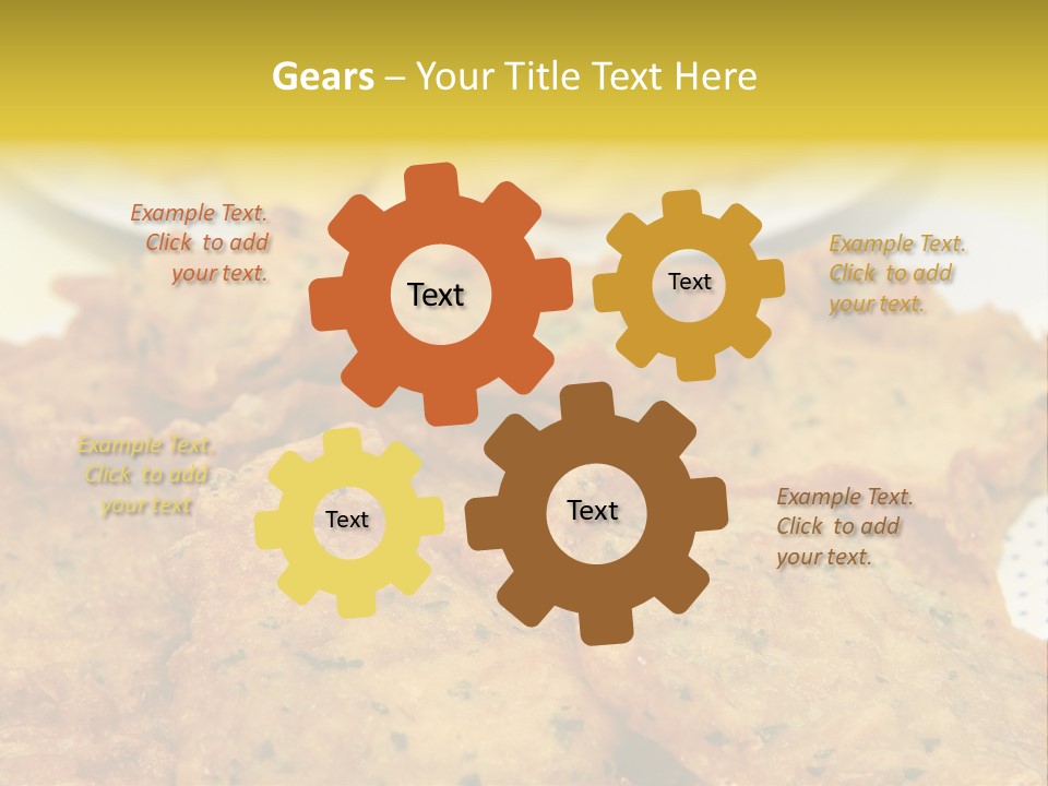 Spanish Cook Chopped PowerPoint Template