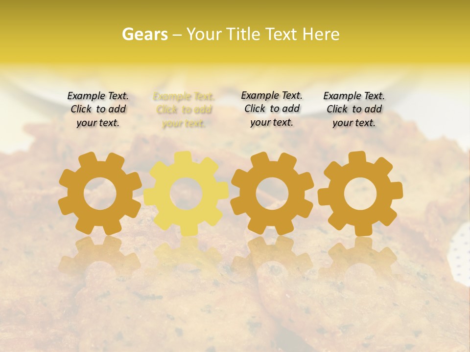 Spanish Cook Chopped PowerPoint Template