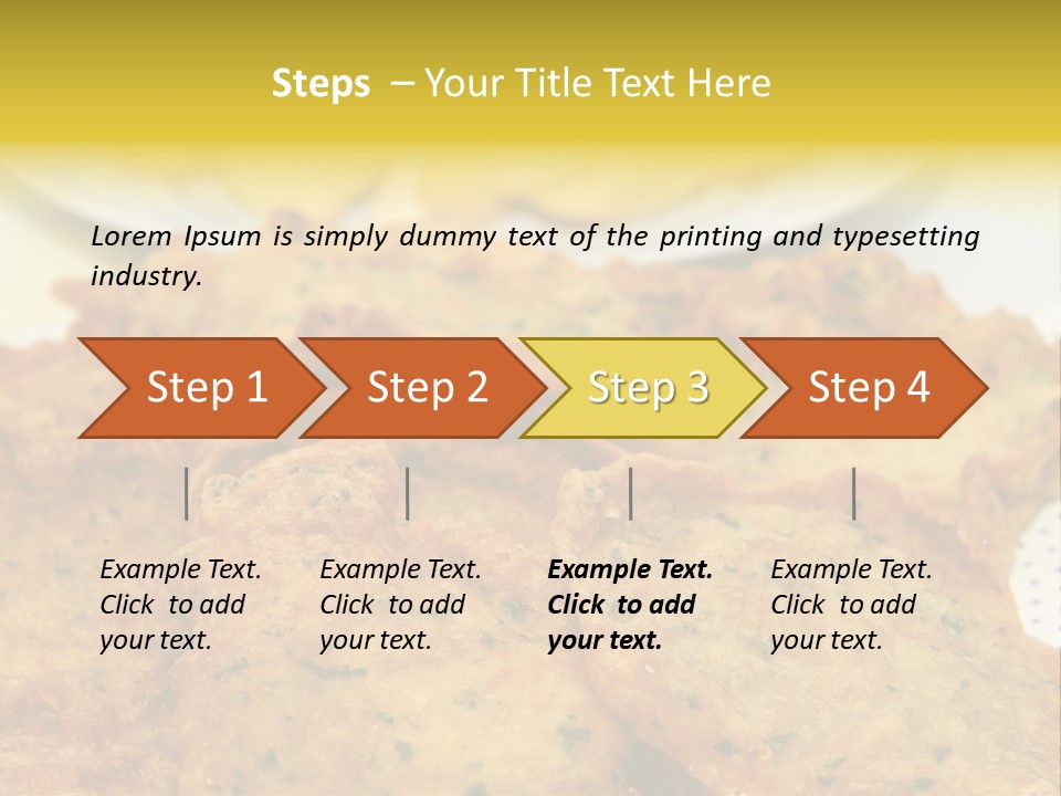 Spanish Cook Chopped PowerPoint Template