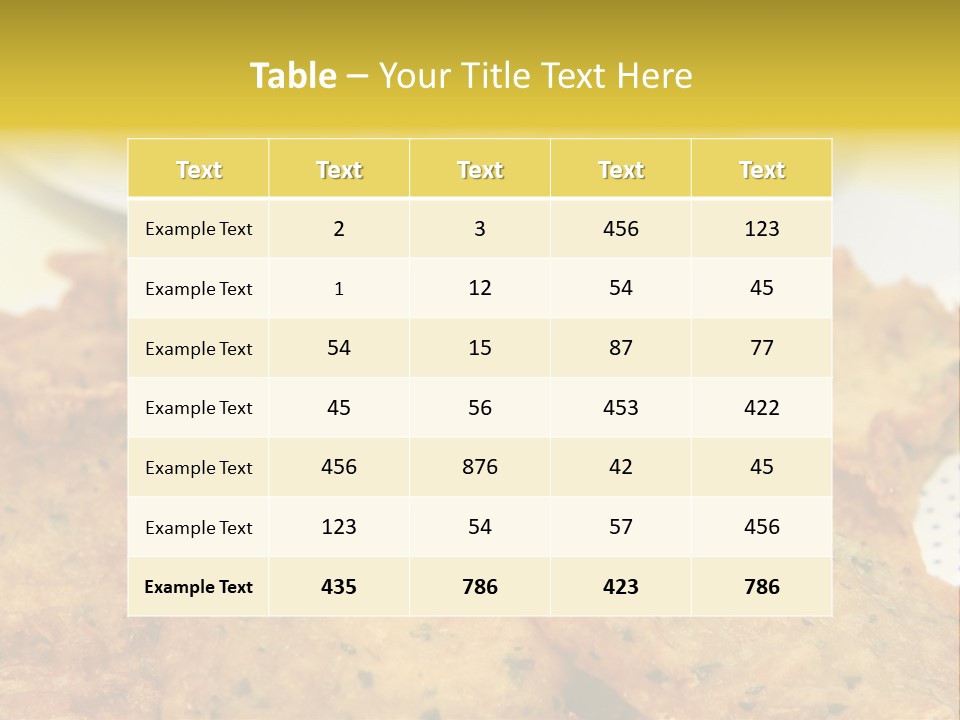 Spanish Cook Chopped PowerPoint Template
