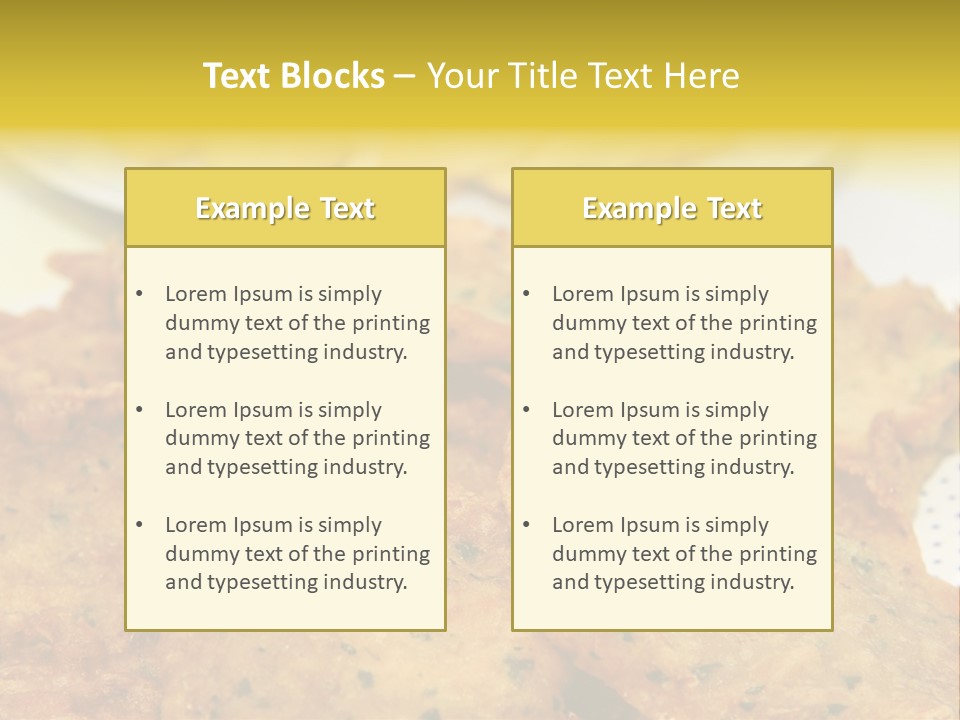 Spanish Cook Chopped PowerPoint Template