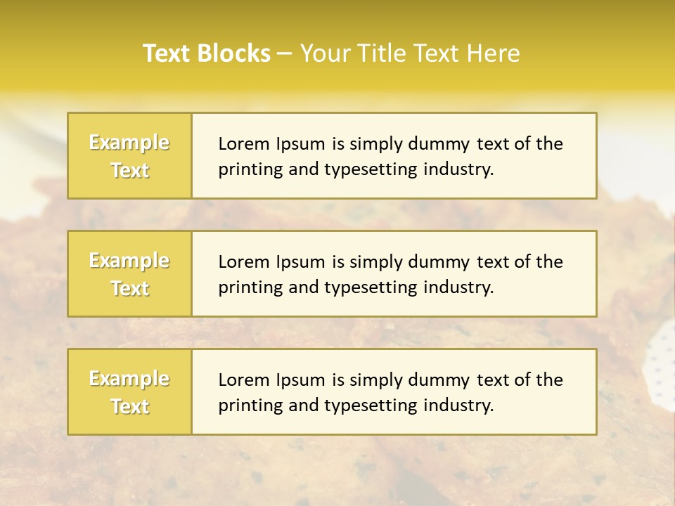 Spanish Cook Chopped PowerPoint Template