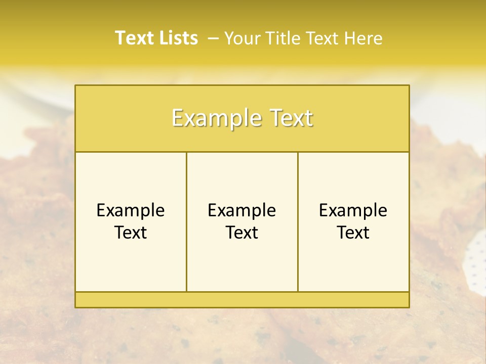 Spanish Cook Chopped PowerPoint Template