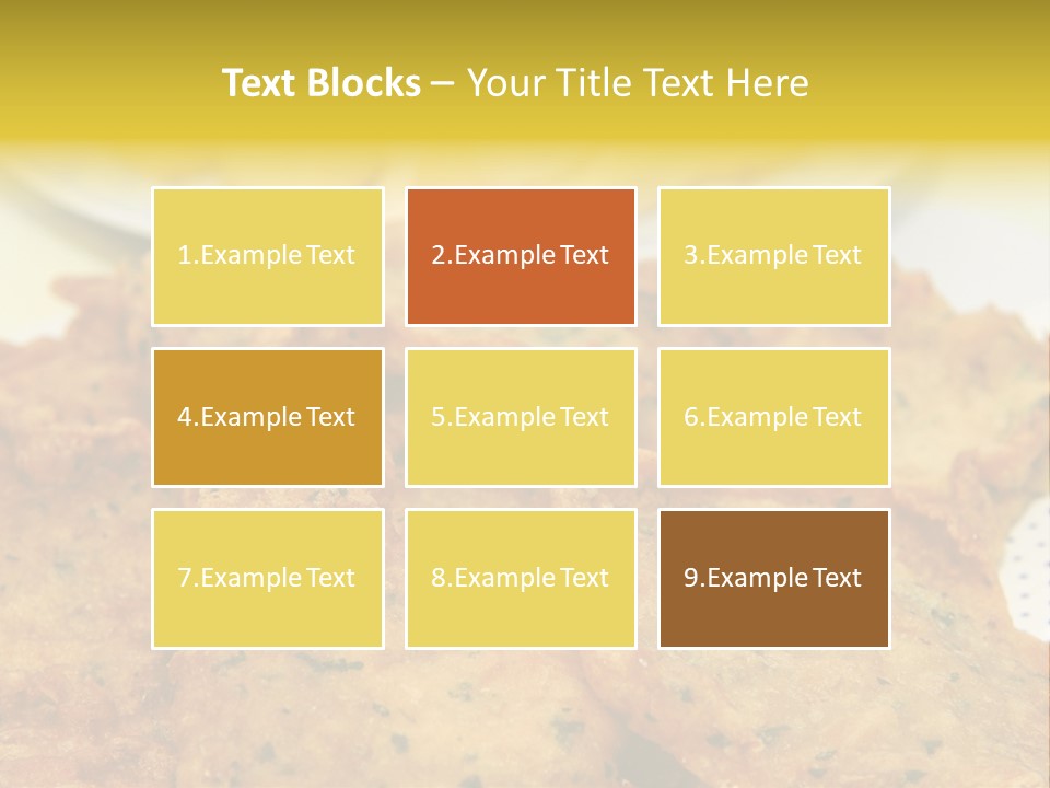 Spanish Cook Chopped PowerPoint Template