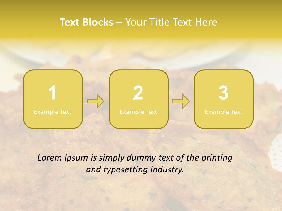 Spanish Cook Chopped PowerPoint Template