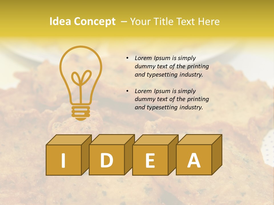 Spanish Cook Chopped PowerPoint Template