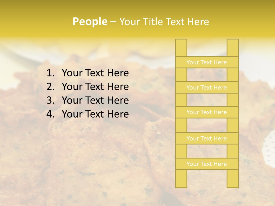 Spanish Cook Chopped PowerPoint Template