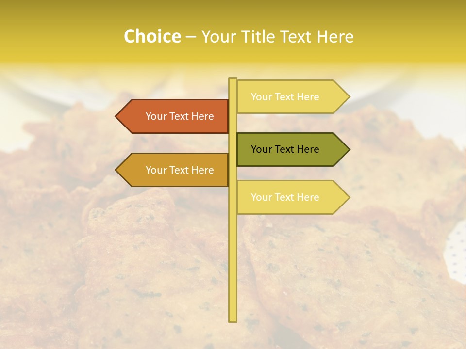 Spanish Cook Chopped PowerPoint Template