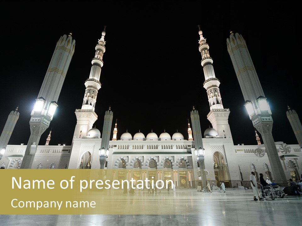 Haram Arab East PowerPoint Template