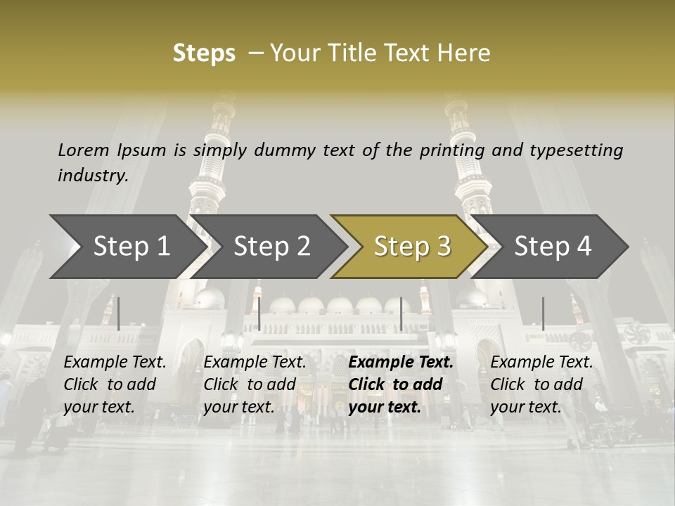 Haram Arab East PowerPoint Template
