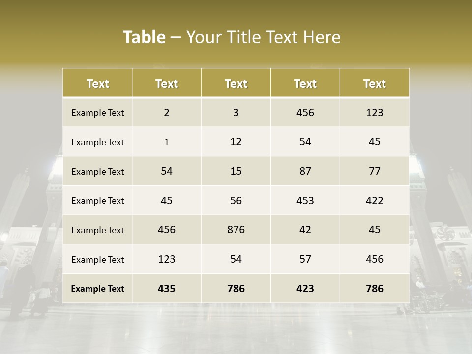 Haram Arab East PowerPoint Template