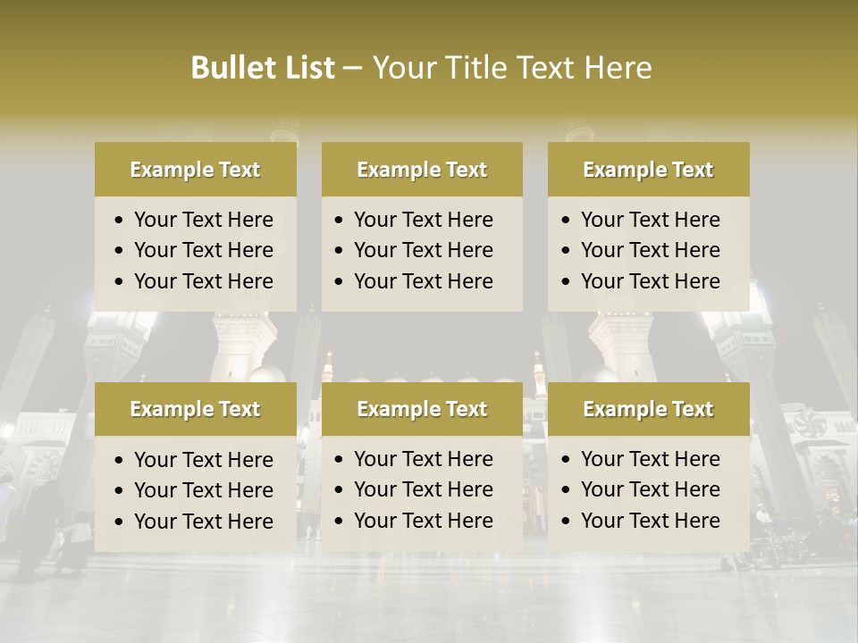 Haram Arab East PowerPoint Template