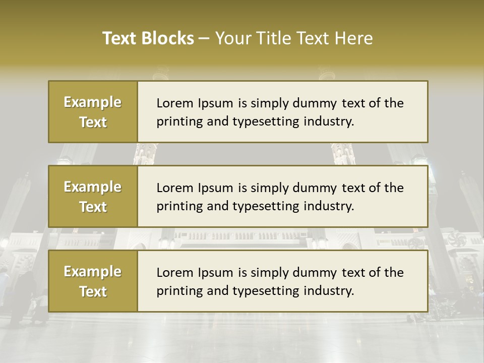 Haram Arab East PowerPoint Template