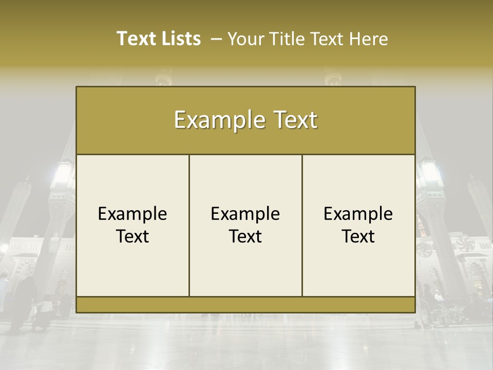 Haram Arab East PowerPoint Template