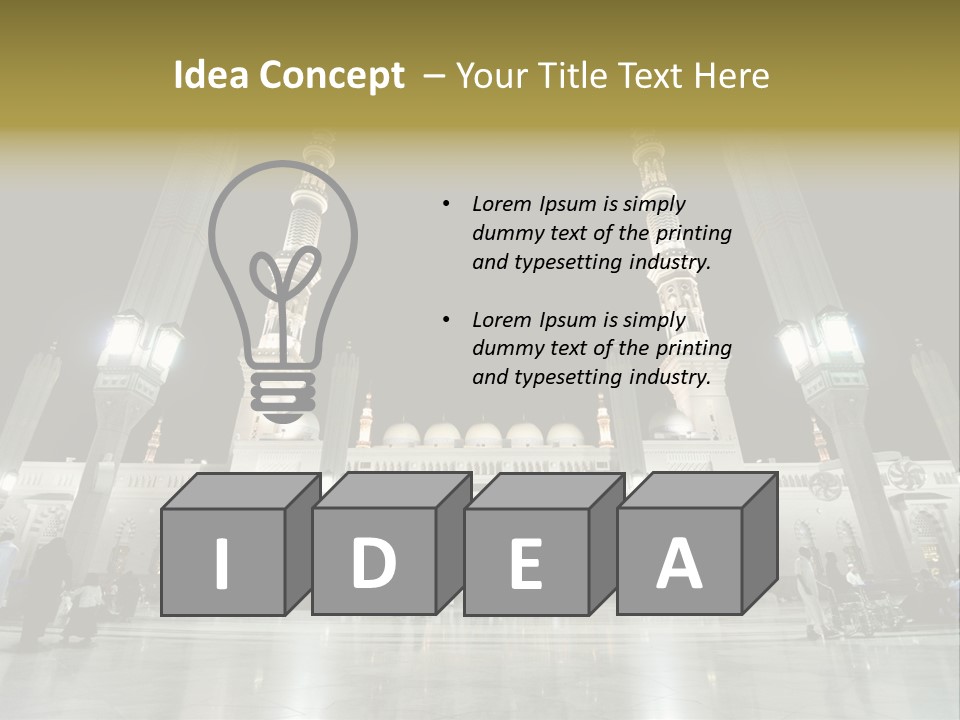 Haram Arab East PowerPoint Template