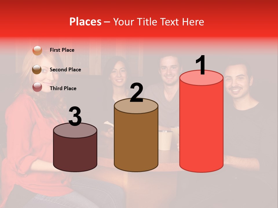 Indian Fashion Group PowerPoint Template