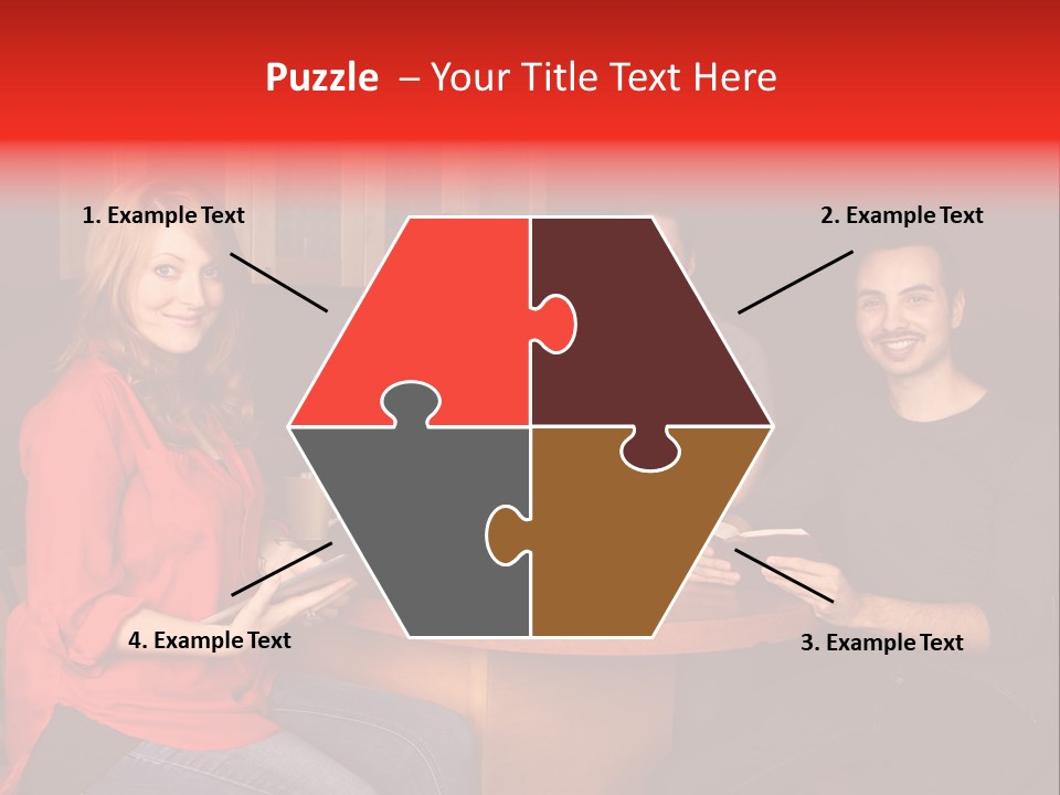 Indian Fashion Group PowerPoint Template