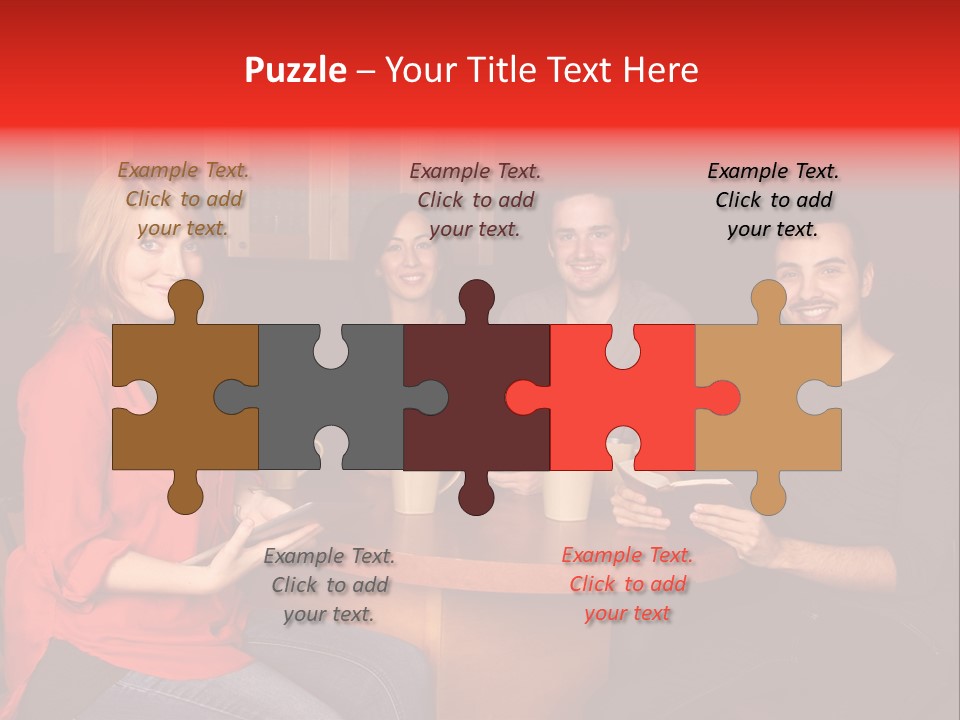 Indian Fashion Group PowerPoint Template