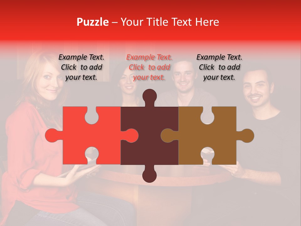 Indian Fashion Group PowerPoint Template